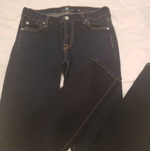 Dark skinny 7 for all Mankind Jean's-like new